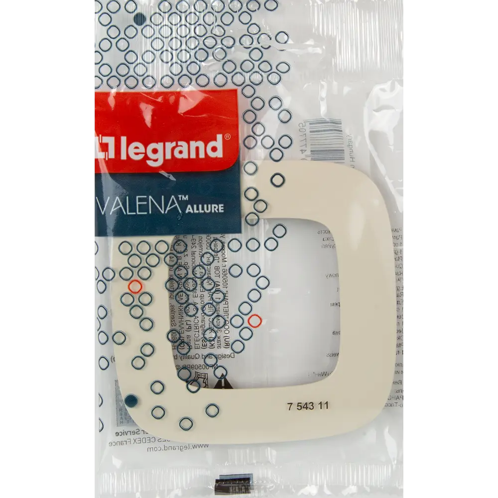 Рамка Legrand VLN-A 1 пост слоновая кость Valena Allure STLM-2134622 - Вид №3