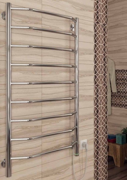 Полотенцесушитель электрический Терминус ВИКТОРИЯ 450х700 П7 Дмт111 TERMINUS 2110102 - Вид №1