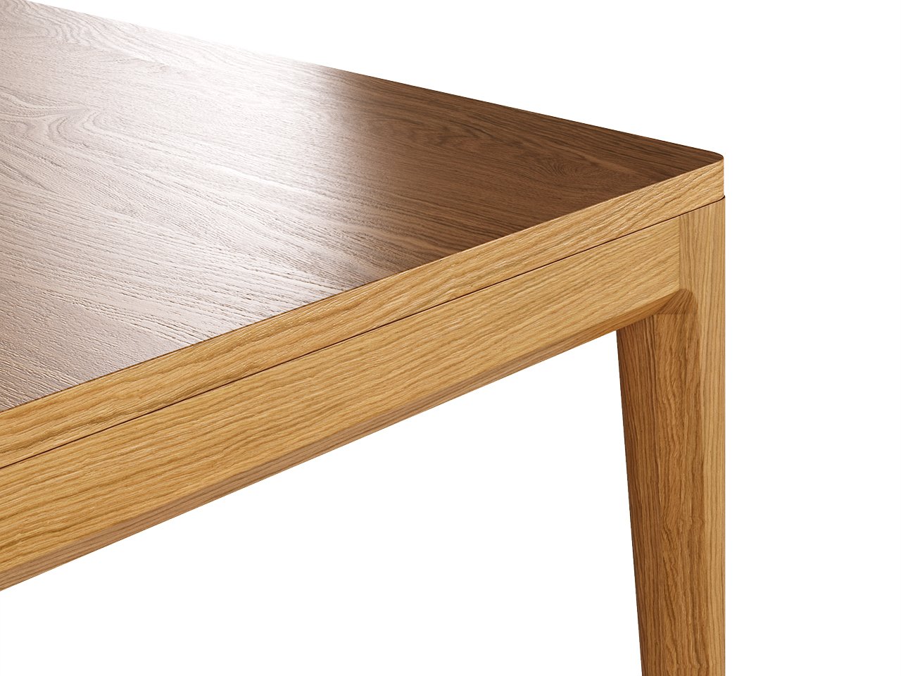 Журнальный столик квадратный 80 см натуральный дуб Case №2 THE IDEA  210089 Коричневый  - Вид №2