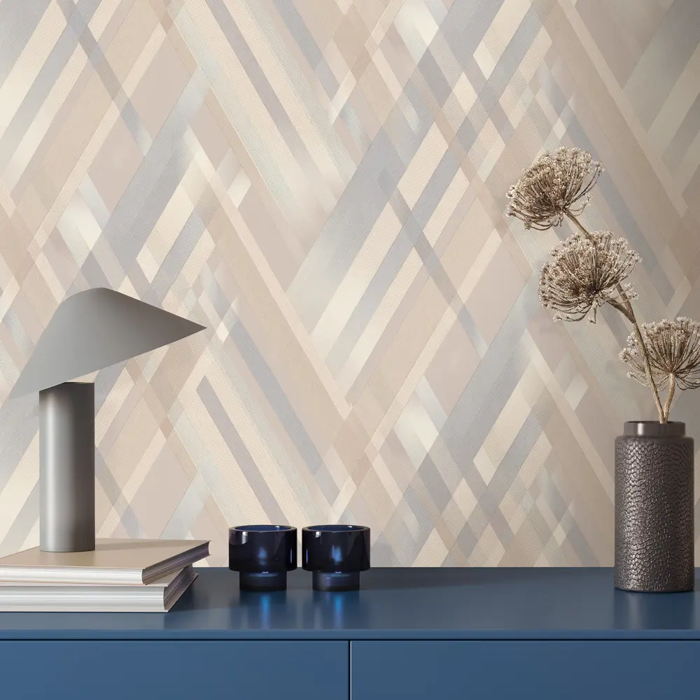 Обои флизелиновые Euro Decor Tissage коричневые 1.06 м ED7186-12 85866828 STLM-2078632 - Вид №2