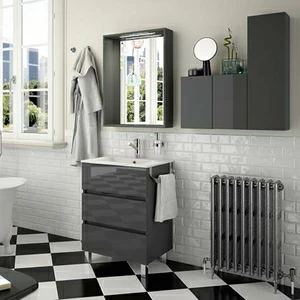 КОМПЛЕКТ МЕБЕЛИ FUSSION LINE 60 СМ GLOSS GREY