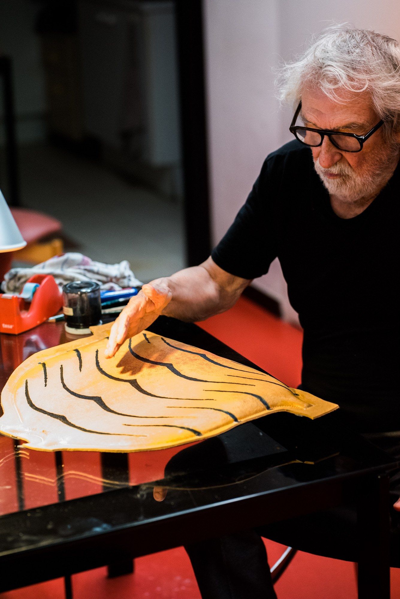 Стул из ясеня с подлокотниками и встроенной подушкой BD Barcelona Гаулино ARCH-00065731 - Вид №22