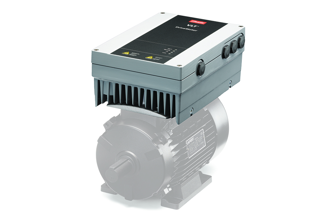Danfoss VLT FCP 106 — преобразователь частоты для установки на любой стандартный асинхронный или синхронный двигатель мощностью от 0,55 до 7,5 кВт FCP106N2K2T4C66H1FSXXAX0 134X1909 