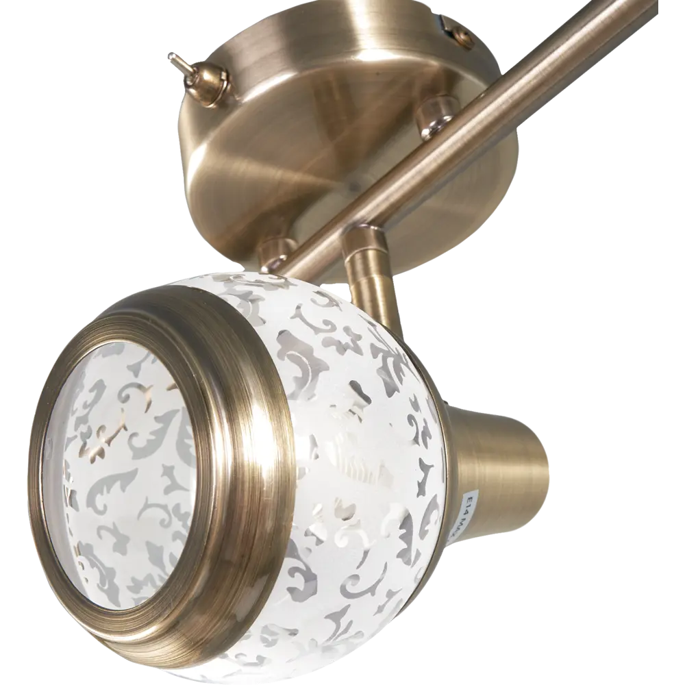 Спот поворотный Flora 3 лампы 6 м² цвет античная бронза Escada STLM-2010610 - Вид №5