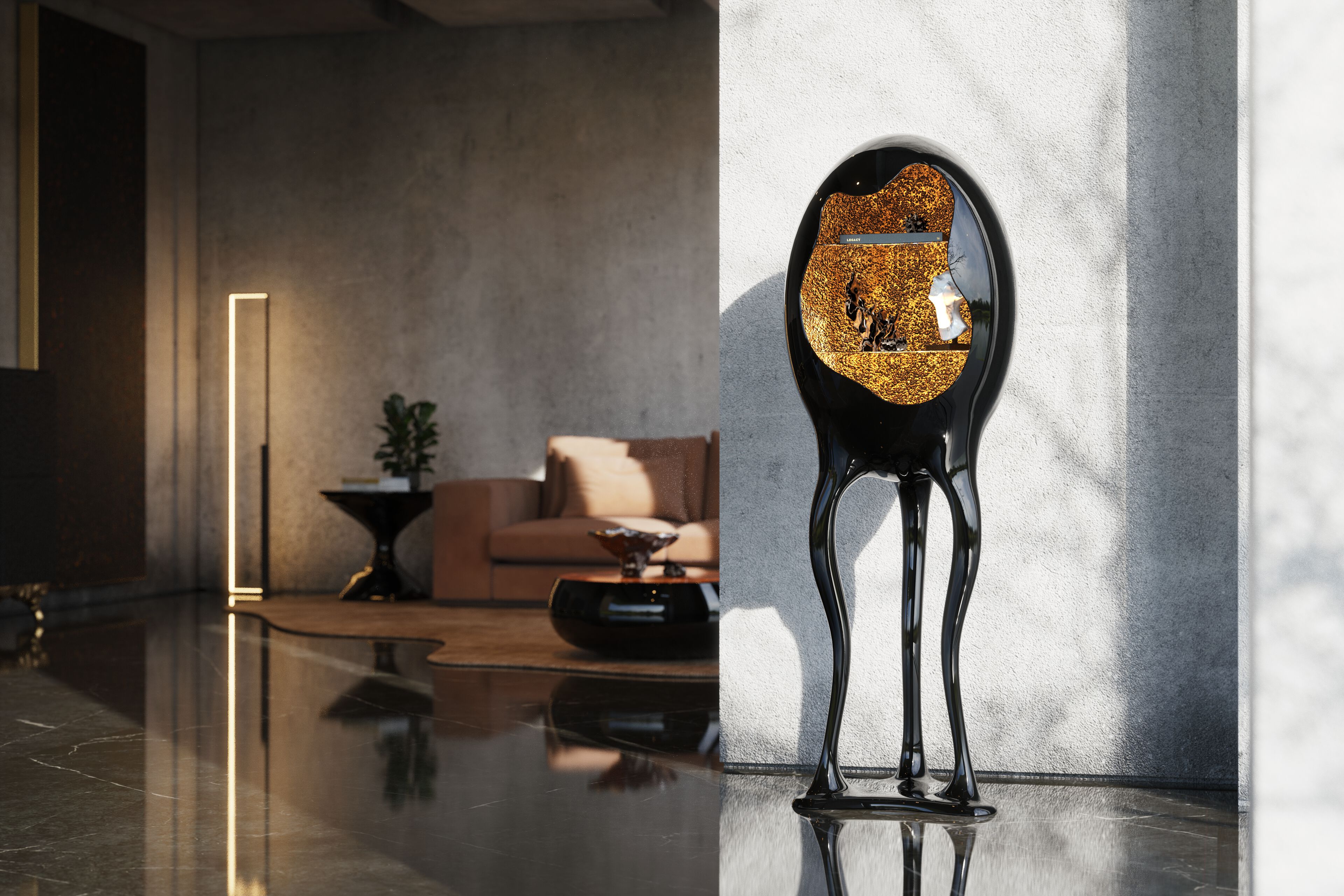 Витрина со встроенным освещением KARPA ORION K4003 ARCH-00021040 - Вид №2