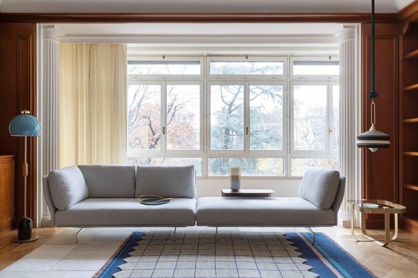 Saba Italia Съемный тканевый диван Avant-après sun-id-1488162 - Вид №12