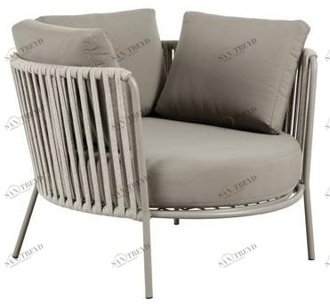 Vermobil Садовое кресло из ткани с подлокотниками Desiree rope De704