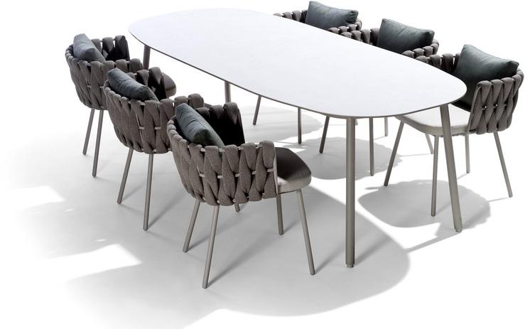 TRIBÙ Обеденный садовый стол Tosca 05354-10/05355-10 - Вид №2