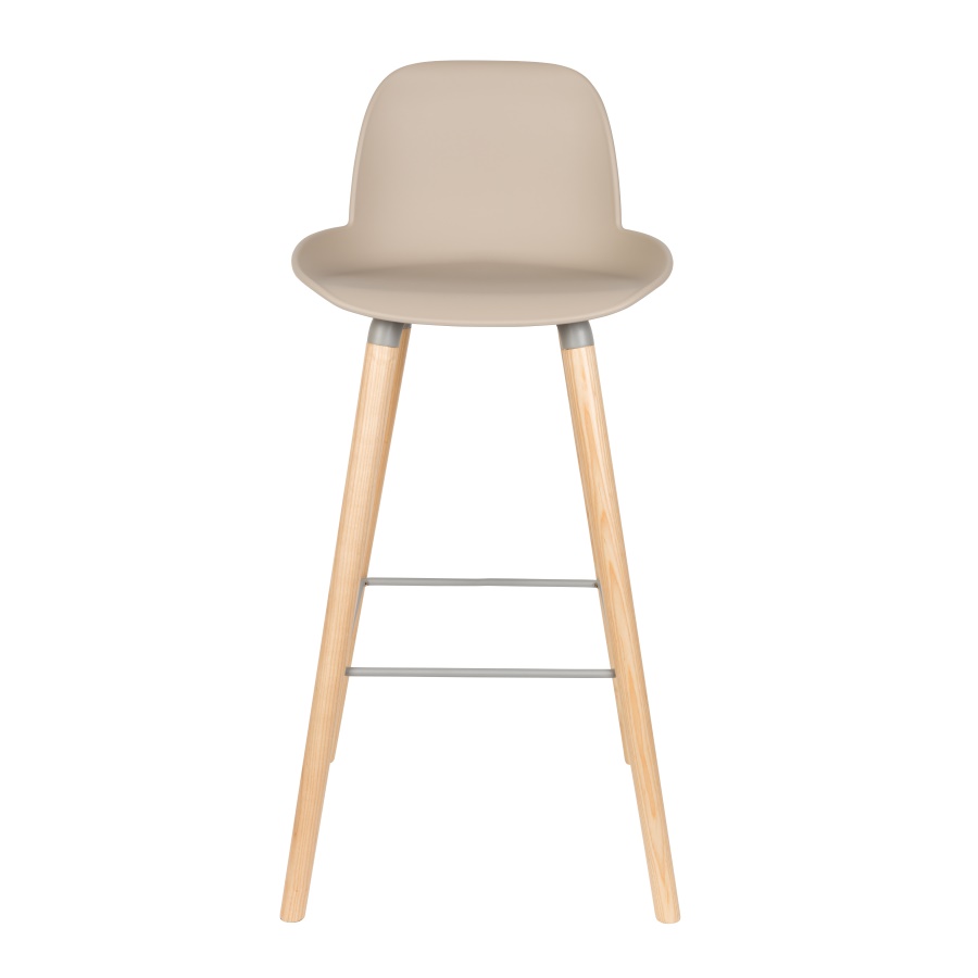 Стул барный Albert Kuip бежевый Zuiver 1500061 - Вид №3