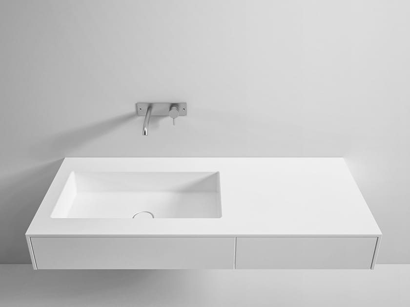 Подвесная раковина Corian® с ящиками Rexa уникальный ARCH-00044223