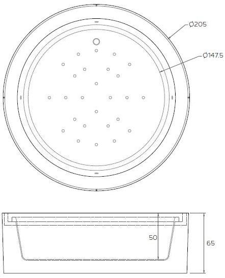 Relax Design Круглый мини-бассейн с гидромассажем sun-id-1488221 - Вид №1