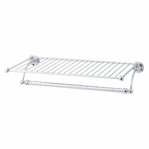 Traditional bathrooms Ностальгический полотенцедержатель Perrin & Rowe с полкой Pr6961.bn