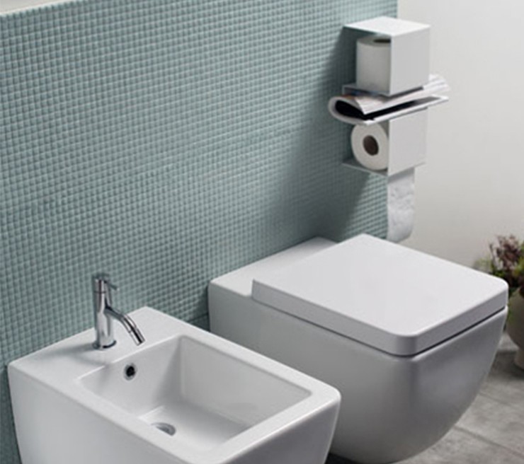 Ex.T InTeam Держатель для туалетной бумаги белый EXINTEAMB.CO  - Вид №2