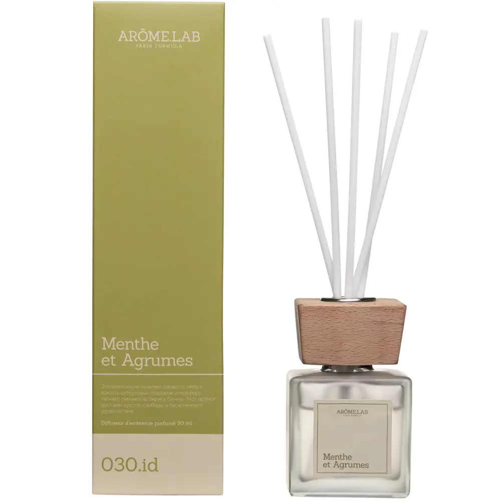 Ароматический диффузор Arōme.lab Mint and Citrus 50 мл 89361099 STLM-2174531  - Вид №1