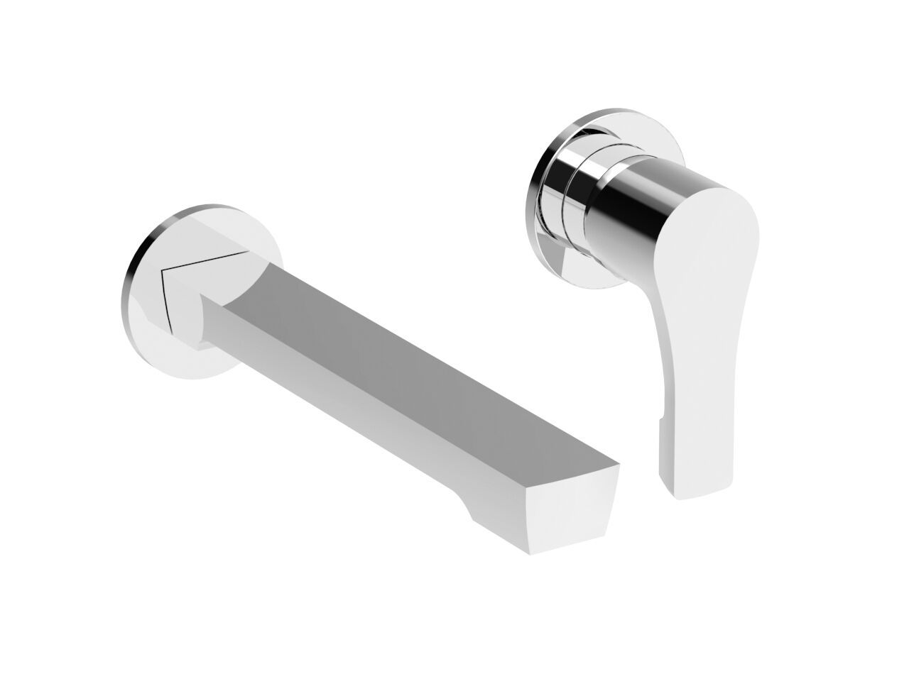 Настенный смеситель для раковины с 2 отверстиями Rubinetteria Giulini Ego ARCH-00122480 - Вид №1