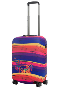 EBHP13-S Чехол для чемодана малый EBHP13 S Bulldog Love Eberhart