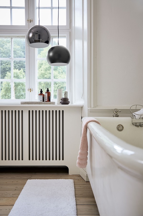 Лампа подвесная Ball, ø25 см, темный хром в глянце Frandsen 13709205001 - Вид №2