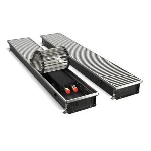 Внутрипольный конвектор Royal Thermo Atrium 1800x200x90 мм боковое подключение 1 теплообменник с решеткой