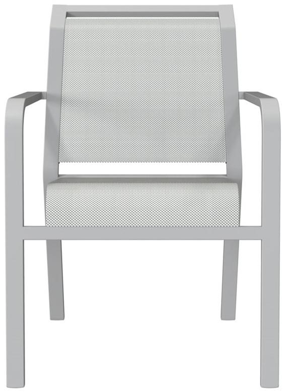 JANUS et Cie Садовый стул из алюминия с подлокотниками Zephyr sun-id-1365348 - Вид №1