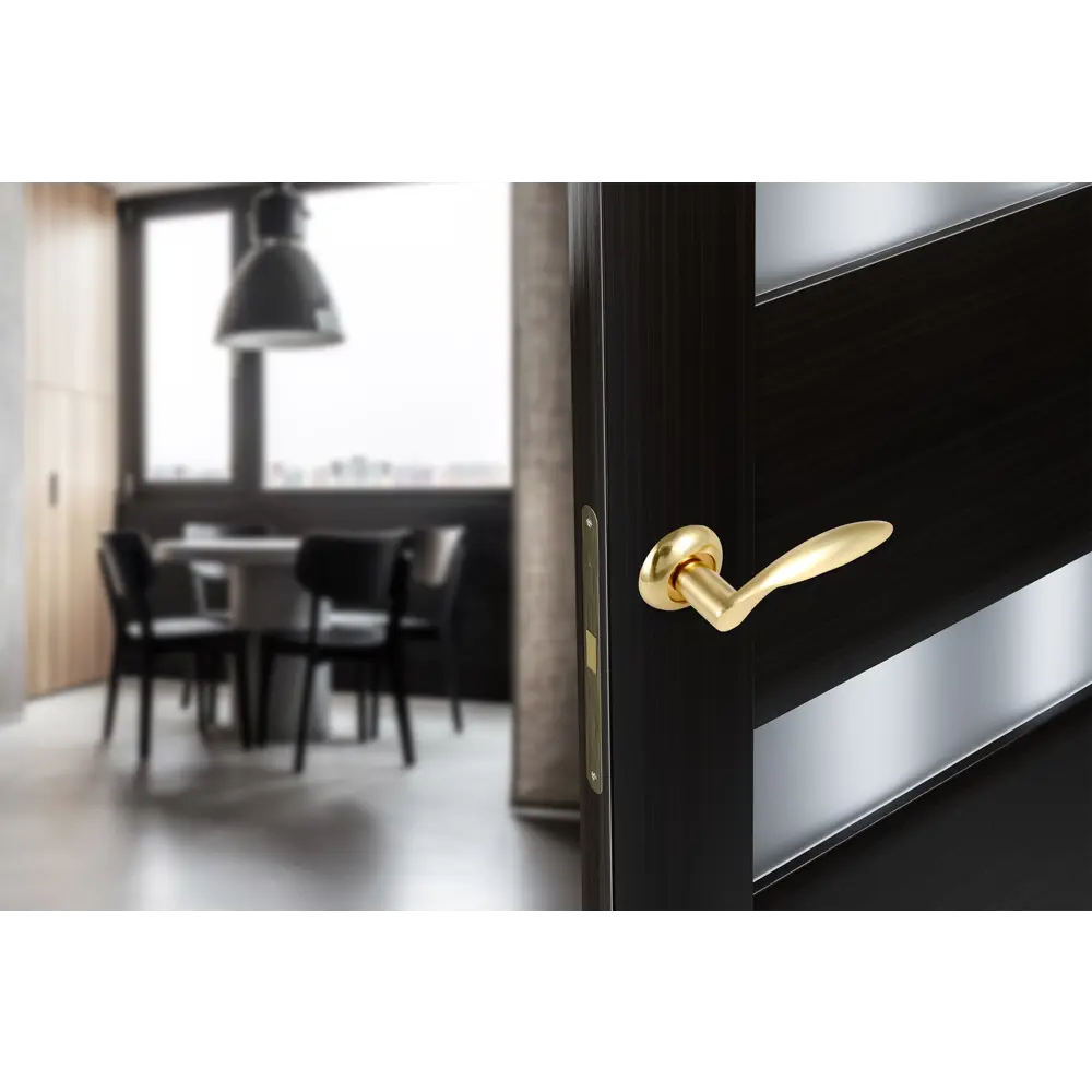 Дверные ручки EDSON EDS-13-Z01 золотые для межкомнатных дверей 85170617 STLM-0059416 - Вид №10