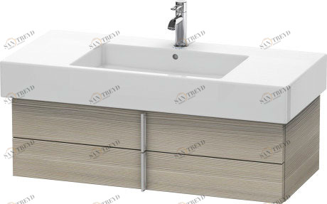 VE621403131 Vero Тумбочка подвесная Сосна серебристая, декор Duravit