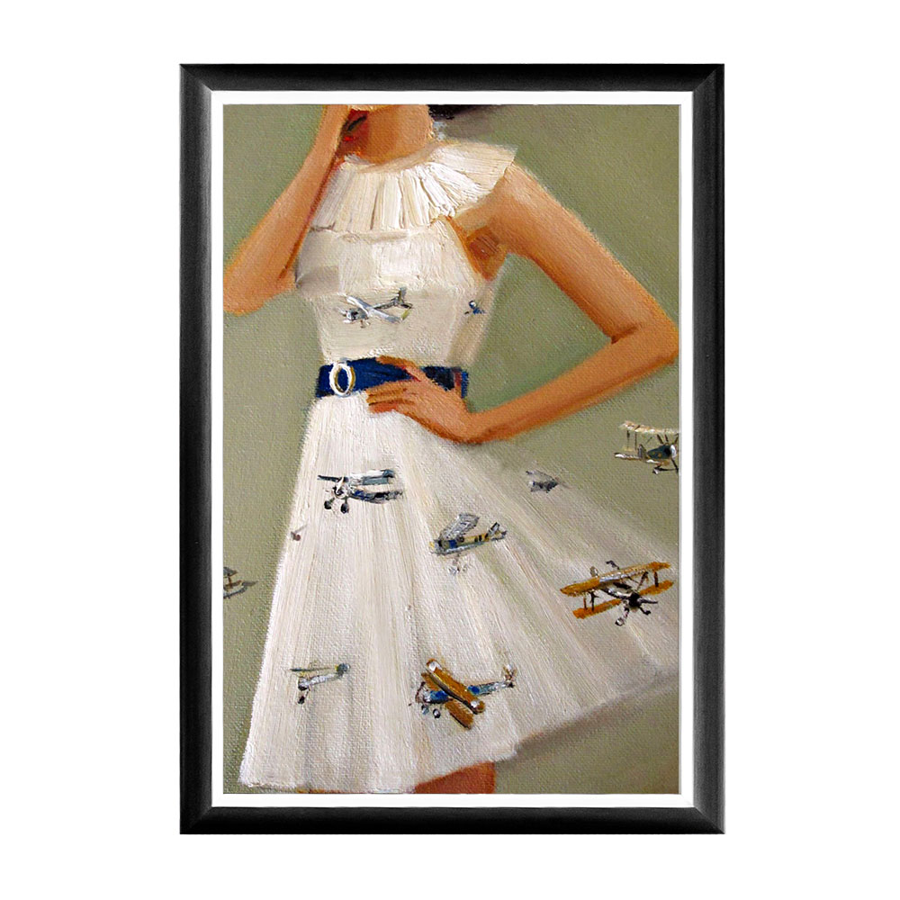 528673068_18 Арт-постер "Летающее платье" Object Desire 