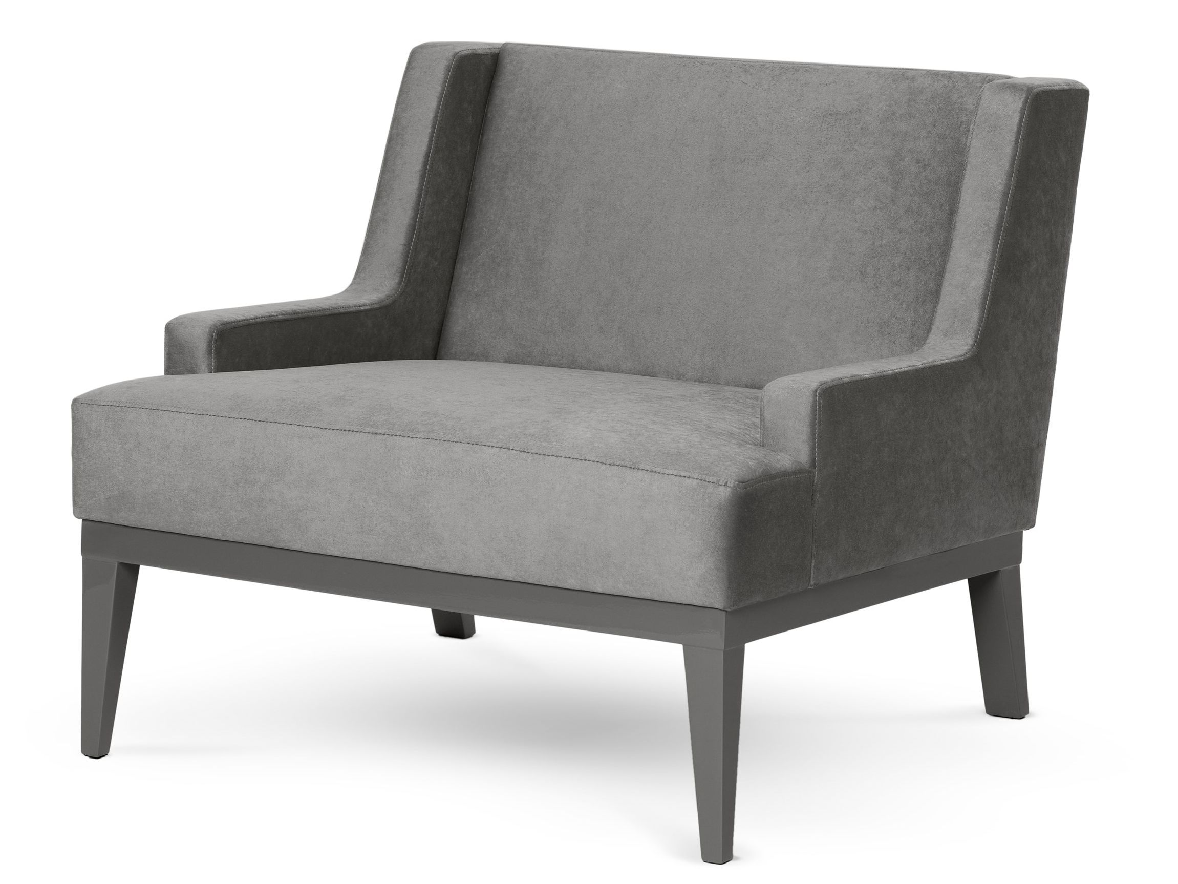 Бархатное кресло с подлокотниками Munna Fetiche ARCH-00066836