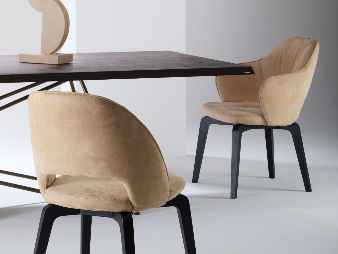 Кожаный стул с подлокотниками Julia Italia Noemi ARCH-00134692 - Вид №7