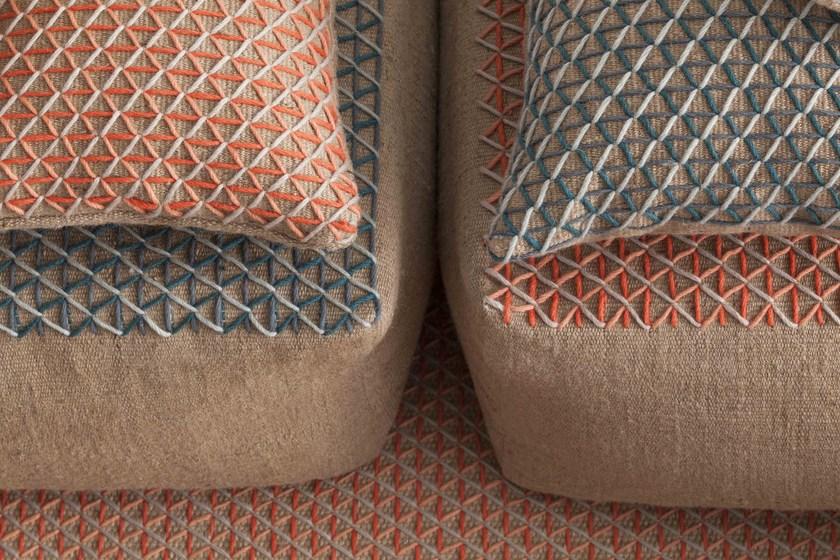 GAN Подушка из джута квадратная Raw sun-id-1344622 - Вид №11