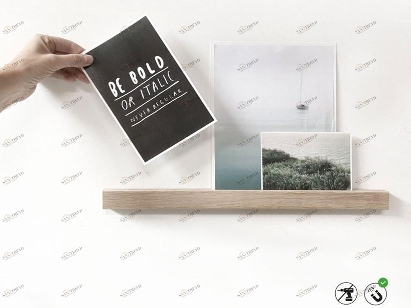 Groovy Magnets Магнитная деревянная полка sun-id-1506978