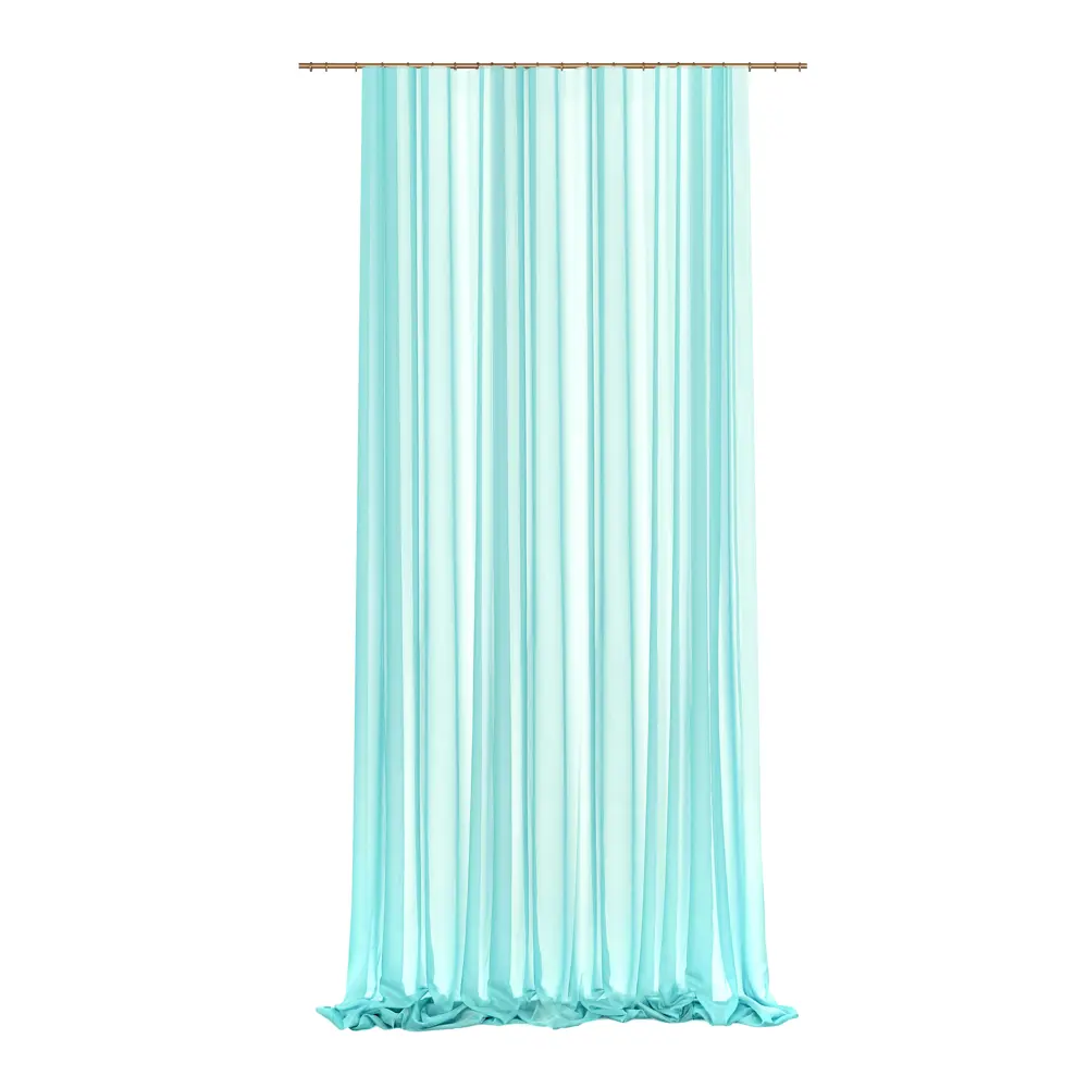 Тюль на ленте Виола 300x310 см цвет светло-голубой MIAMOZA STLM-2191305 - Вид №2