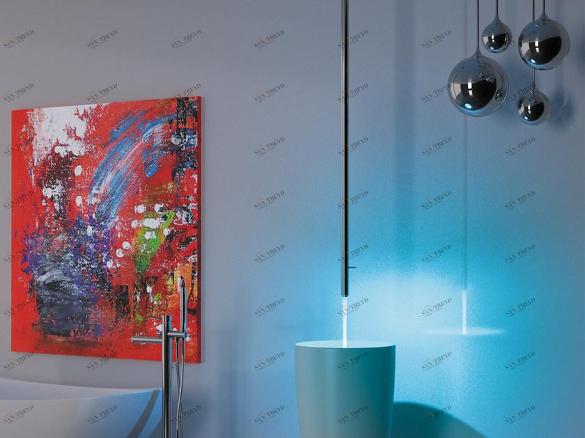 Remer Rubinetterie Смеситель для раковины, однорычажный, из хромированной латуни Minimal color Nr 17