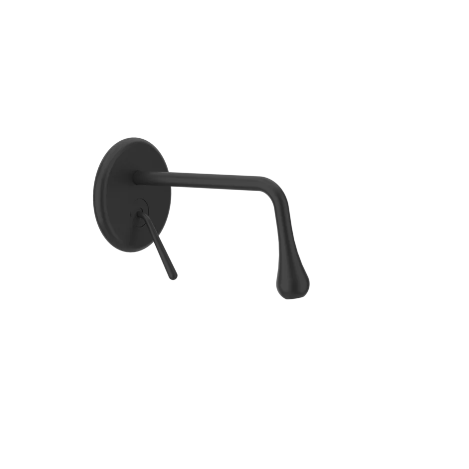 Смеситель для умывальника 33684 299 Gessi Goccia МАТОВО-ЧЕРНЫЙ 33684299