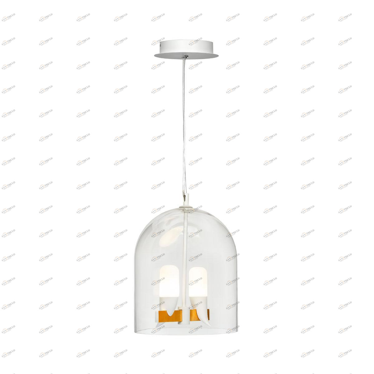 Подвесная светодиодная люстра Loft IT Whisper 1028-2WH LOFT IT ДИЗАЙНЕРСКИЕ, WHISPER 279890 Белый 