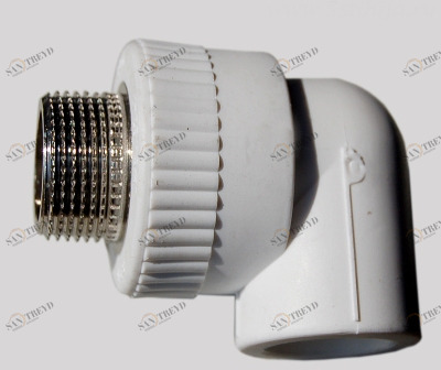 Угольник комбинированный(нар.рез.) 20-3/4 PP-R PROAQUA 271110