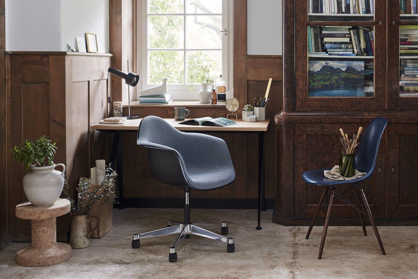 Вращающееся офисное кресло из полипропилена VITRA Eames Plastic Chair ARCH-00078068 - Вид №4