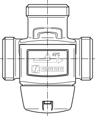 3160 02 00 VTD322Ротационные клапаны » Esbe серии VTD300  - Вид №1
