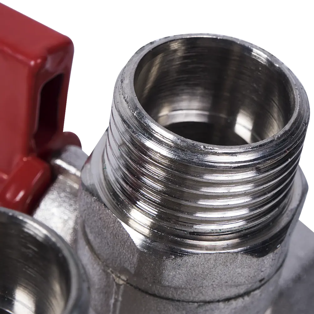 Коллектор с кранами и наружной резьбой Valtec на 2 выхода 3/4"x1/2" VTc.580.N.0502 STLM-2020055 - Вид №2