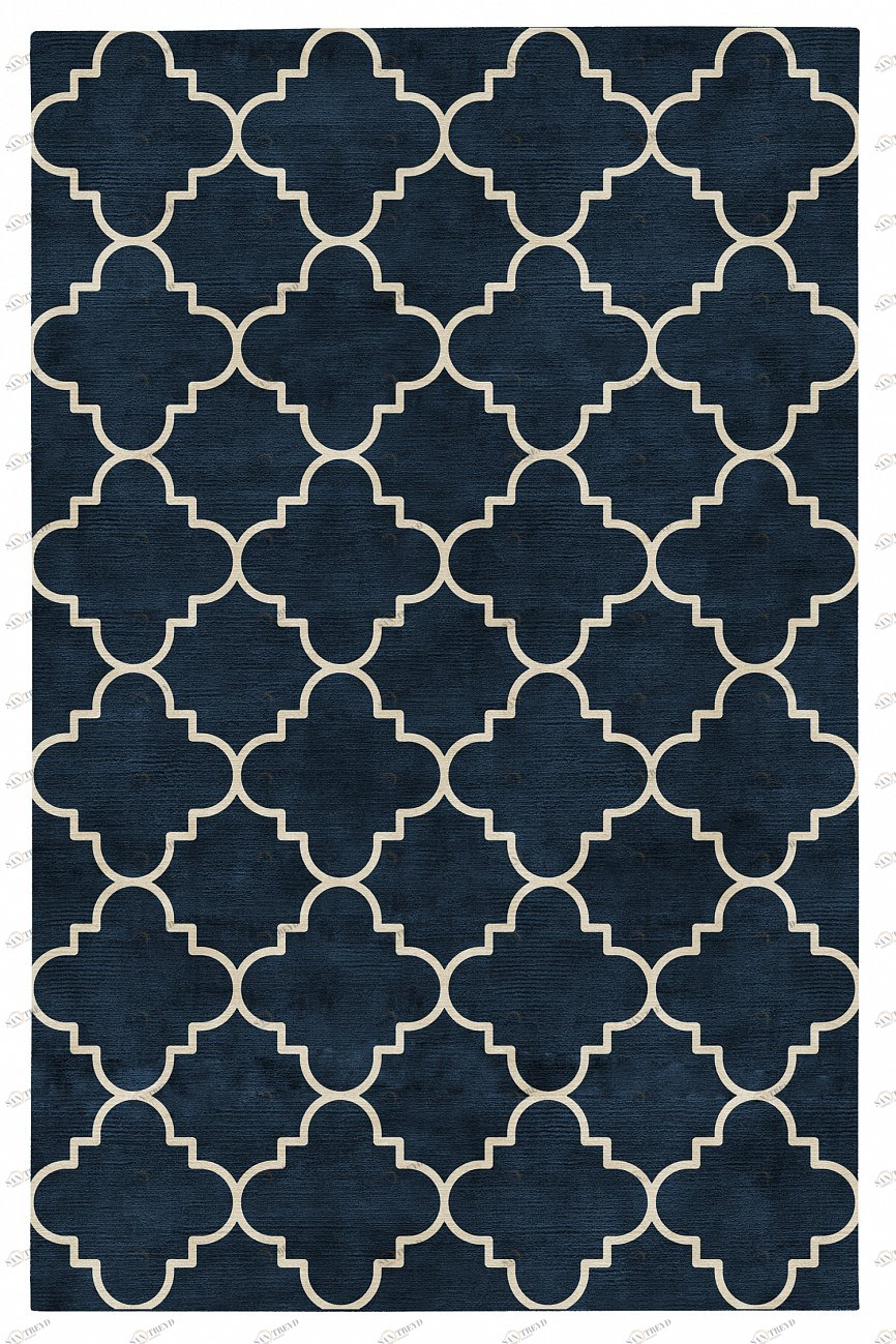 Ковер Lattice Blue 300x500 DOLLY CAPRETS ДИЗАЙНЕРСКИЕ, TRELLIS 155607 Синий 