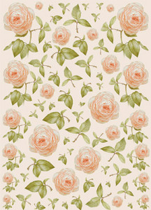 01853 Декупажная карта 30.8 x 44 см "Английские розы" Чип-Арт