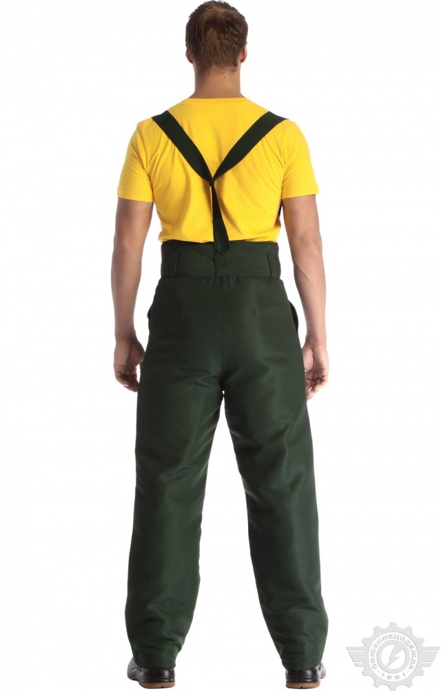 62267 Костюм "Дон" зеленый  Зимняя спецодежда  размер 64-66/182-188  - Вид №8