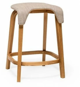 TON Низкий табурет с подставкой для ног Leaf