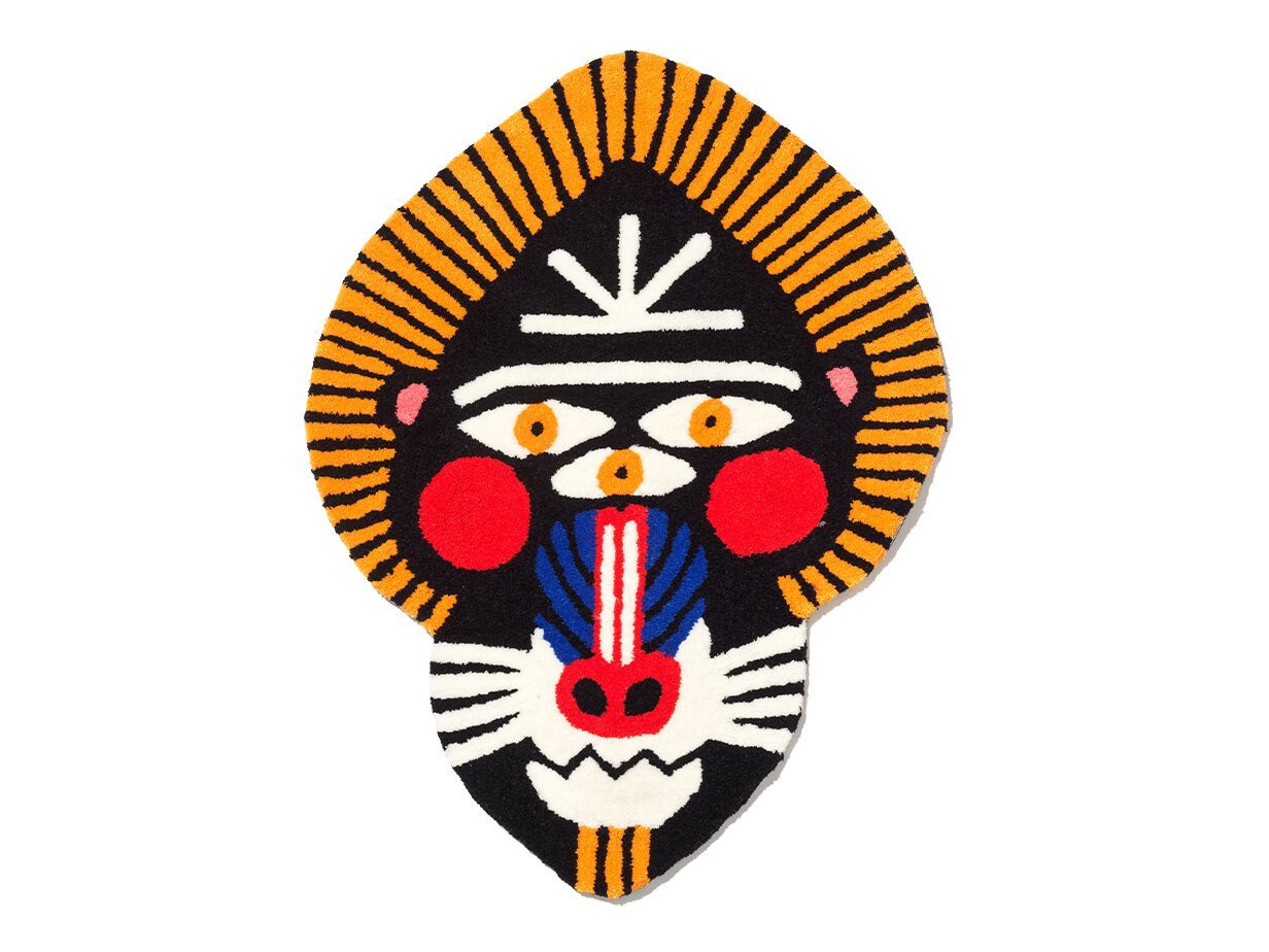 Ковер из акриловой ткани Qeeboo Oggian ARCH-00082483 - Вид №1