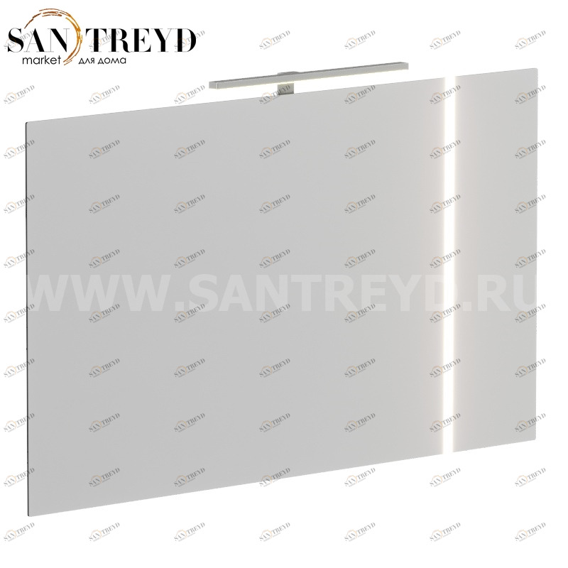 BPL120 Зеркало с глянцевой кромкой 120 см Globo MIRROR Италия Ceramica Globo