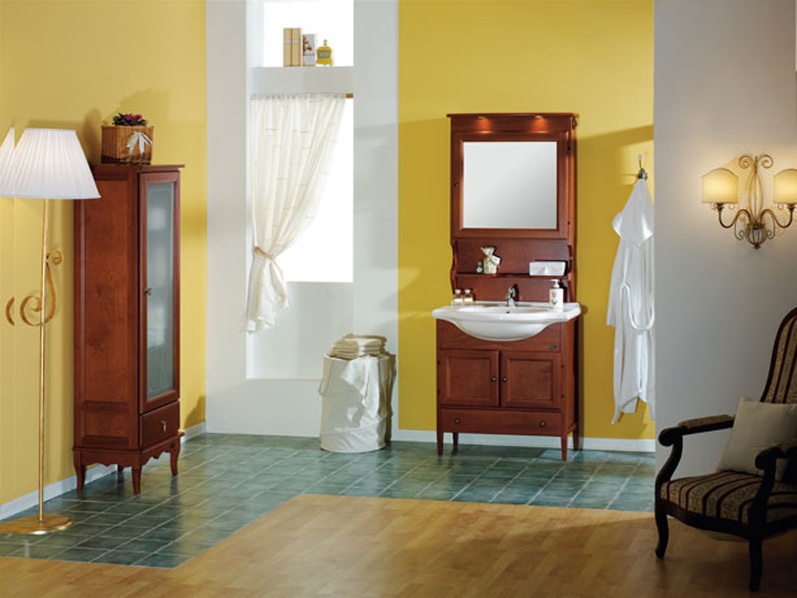 Витрина MIGLIORE Bella ML.BLL-VT451.DS со стеклянной дверцей, слоновая кость ML.BLL-VE451.DS - Вид №6