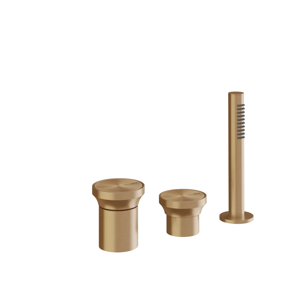 Смеситель для ванны 66043 726 Gessi Origini ТЕПЛАЯ БРОНЗА BR. PVD 66043726