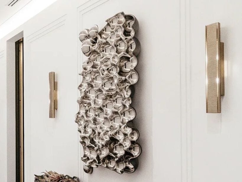 Декоративный предмет стеклянной стены PlusObject BUBBLES RECTANGLE ARCH-00045852