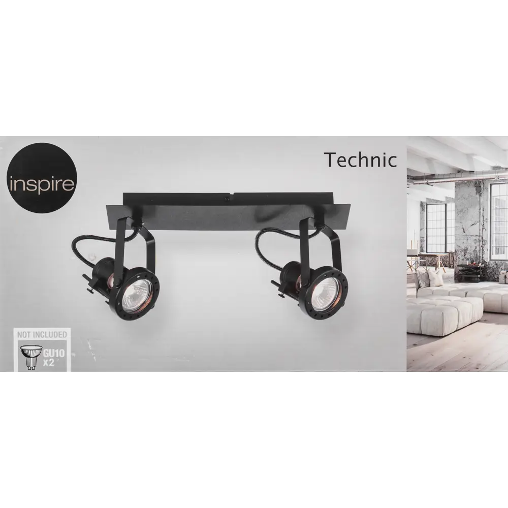 Поворотный спот Inspire Technic для точечного освещения интерьера 18937170 STLM-0013426 - Вид №10