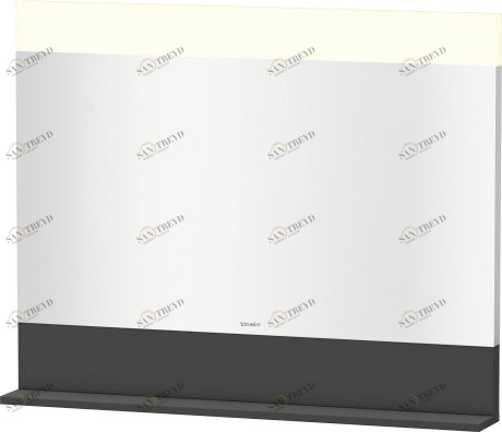 Зеркало с полочкой внизу Vero #VE7513 1000 x 142 мм Duravit VE751304949