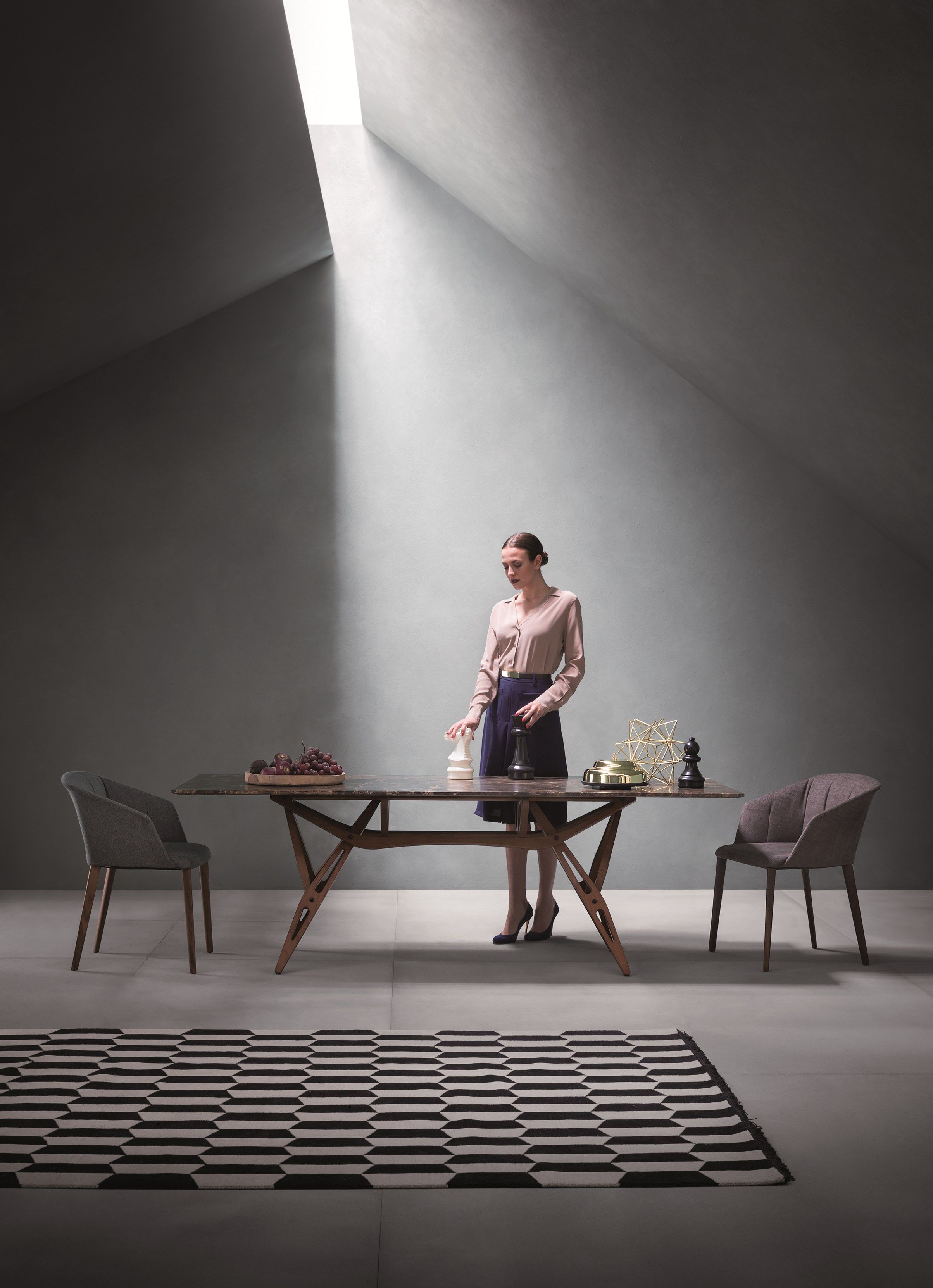 Хрустальный или мраморный стол Zanotta REALE ARCH-00131974 - Вид №3